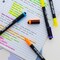 BAZIC Twin-Tip Fluorescent Highlighters, 5-Pack, Assorted, 24-Pack